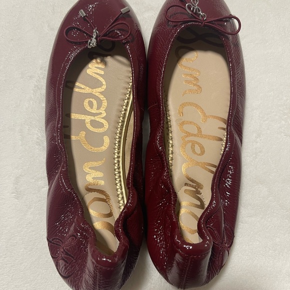 Sam Edelman Dark Red Ballet Flats - Picture 3 of 4